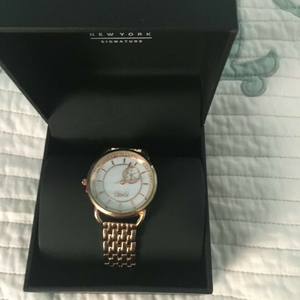 Jones New York Signature Watch, Rose Gold New